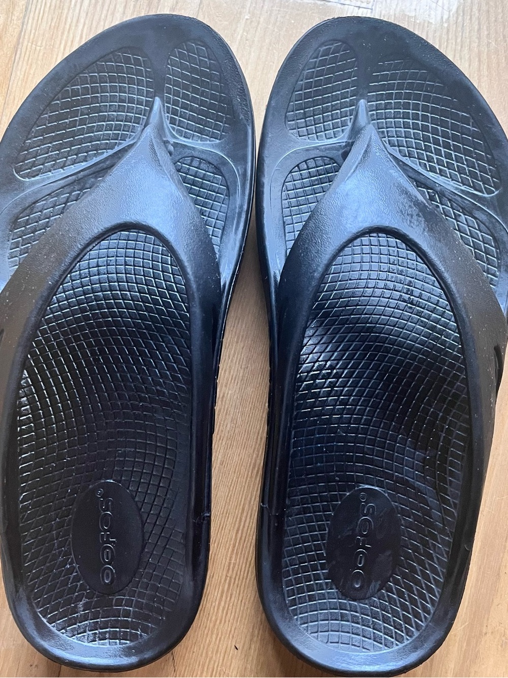 OOFOS OOahh Sport Flex Recovery Sandal Size M-8 W-10 Black